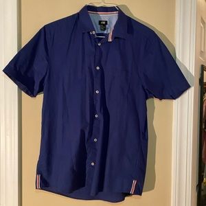 H&M men’s navy button down